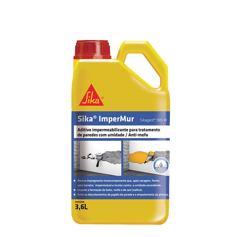 Impermeabilizante Sika Imper Mur 3,6L Branco