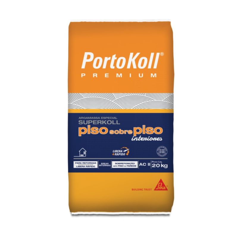 Argamassa-Colante-do-tipo-ACII-Superkoll-Piso-sobre-Piso-Cinza-20kg-Portokoll-Premium-P22440
