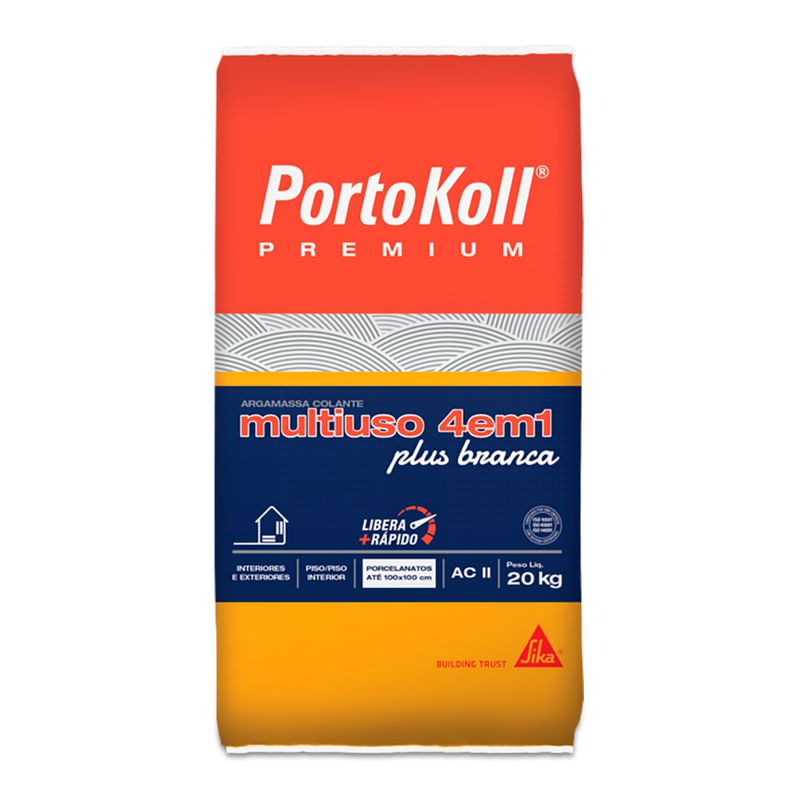 Argamassa-Colante-ACII-Multiuso-4-em-1-Plus-Cinza-20kg-Portokoll-Premium-P23898