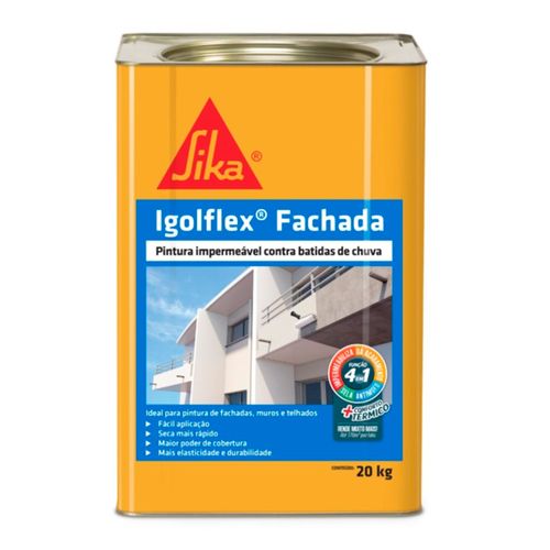 Pintura Impermeabilizante Igolflex Fachada 20kg