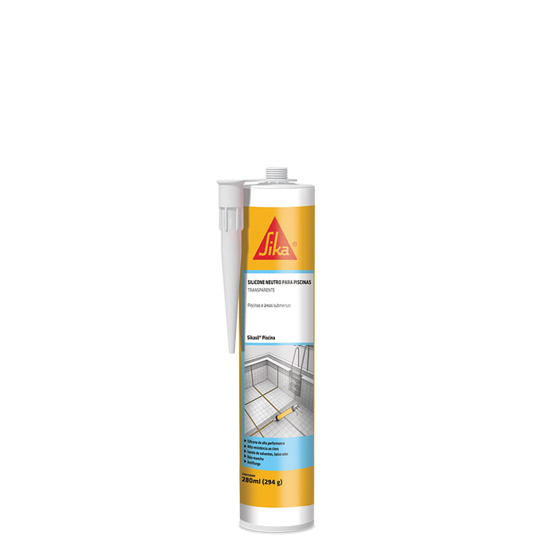 Silicone-Neutro-para-Piscinas-Sikasil-Transparente-280ml-Sika-P14080