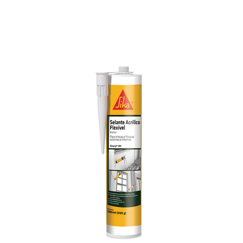 Selante-AcrIlico-FlexIvel-Sikacryl-203-280ml-Sika-P14524